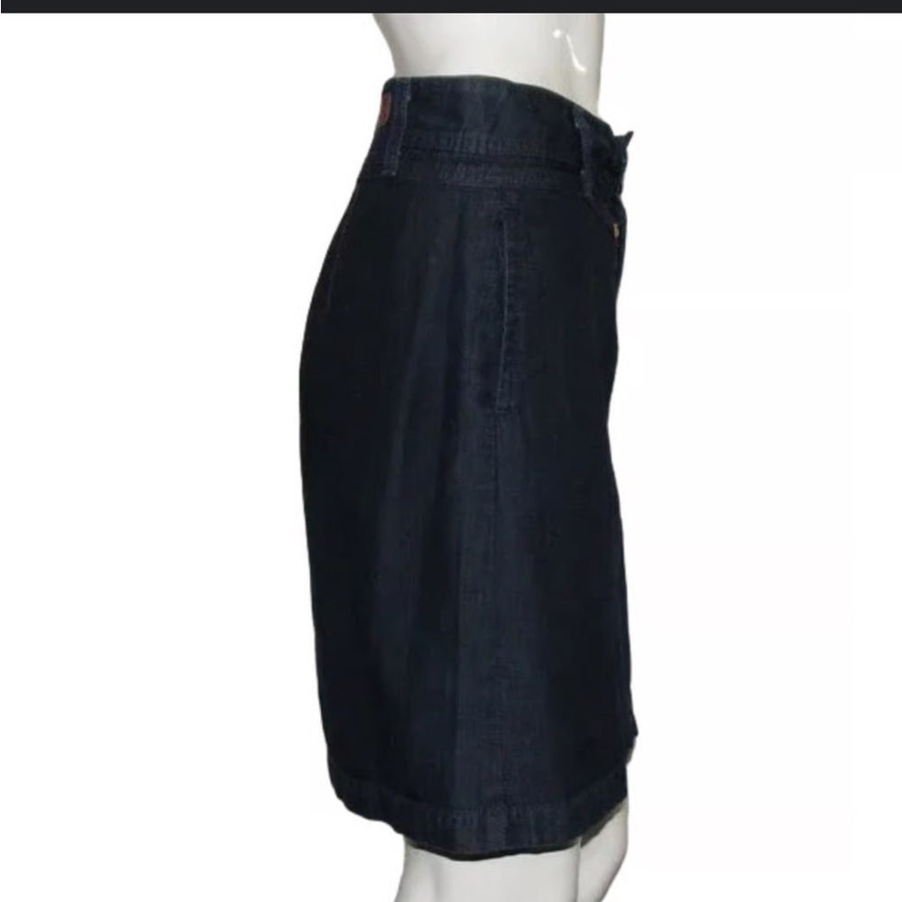AG Adriano Goldschmied Dark Denim Pencil Skirt Size 26 Zipper Fly - Picture 9 of 9